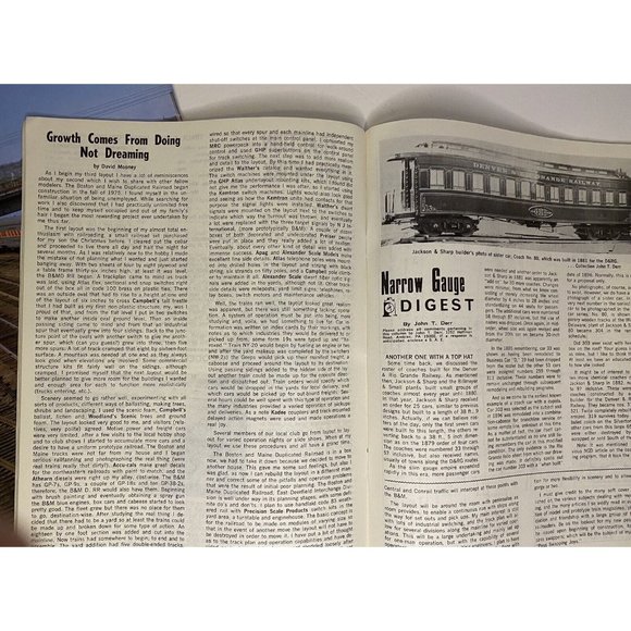 Lot 2 Vtg Railroad Magazines 1977 October NMRA BULLETIN 1990 Shoreliner - Picture 3 of 10
